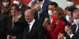 Ο υποψήφιος καγκελάριος των Σοσιαλδημοκρατών, Όλαφ Σολτς