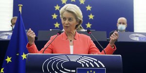 Ομιλία της Ούρσουλα φον ντερ Λάιεν στο Ευρωπαϊκό Κοινοβούλιο