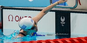 Η Παραολυμπιονίκης Αλεξάνδρα Σταματοπούλου που κέρδισε το χάλκινο μετάλλιο
