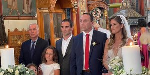 O γάμος του δημοσιογράφου Νίκου Ανδρίτσου