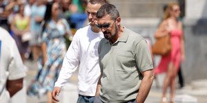 Ο Αντόνιο Μπαντέρας στα γυρίσματα της ταινίας «The Enforcer» στη Θεσσαλονίκη