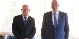 Νίκος Δένδιας με τον Πορτογάλο ομόλογό του