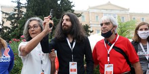 ο εγγονός του Μίκη Θεοδωράκη, Άγγελος Παπαγγελίδης Θεοδωράκης 