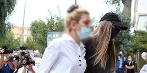 Η Ελενα Πολυχρονοπούλου στην ανακρίτρια