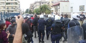 ΕΠΑΛ Σταυρούπολη επεισοδια 