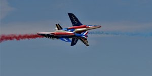 Σχηματισμοί των αεροσκάφων Rafale πάνω από την Αττική