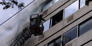 φωτιά σε κτίριο στο κέντρο της Αθήνας Πέμπτη 2 Σεπτεμβρίου