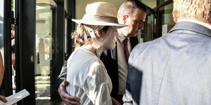 Ιωάννα Παλιοσπύρου στο δικαστήριο επίθεση με βιτριόλι