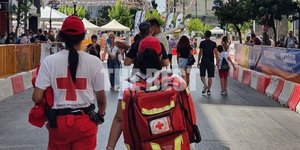 Το σημείο του ατυχήματος στην Πάτρας.