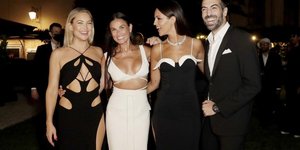 Κέιτ Χάντσον και Ντέμι Μουρ (δεξιά) μοίρασαν... εγκεφαλικά στη Βενετία με τα φορέματα που επέλεξαν