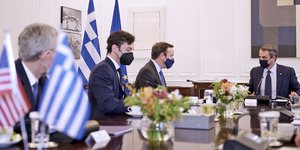 Κυριάκος Μητσοτάκης Αμερικανοί γερουσιαστές