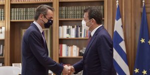 Κυριάκος Μητσοτάκης και Εκρέμ Ιμάμογλου