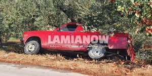 Το αγροτικό που βγήκε εκτός πορείας