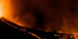 Η λάβα τρέχει στην Ισπανία