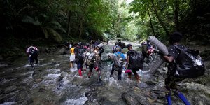 Αϊτινοί μετανάστες στα σύνορα με την Κολομβία