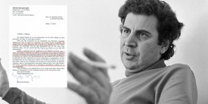 Επιστολή Μίκη Θεοδωράκη με την επιθυμία του να ταφεί στα Χανιά