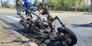 Το κατεστραμμένο Μηχανάκι