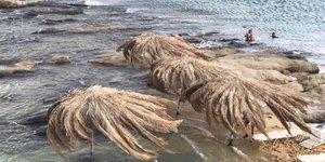 Μπουρίνι στη Χαλκιδική