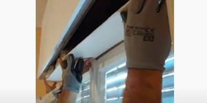 Ναρκωτικά μέσα σε χώρο για παντζούρι ρολό
