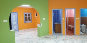 Εικόνα από το ανακαινισμένο νηπιαγωγείο στους Λειψούς
