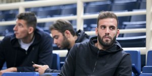 Ο Νίκος Παππάς στο Ολυμπιακό Στάδιο
