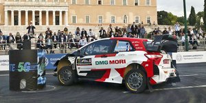 Ο Σεμπαστιάν Οζιέ με Toyota Yaris WRC