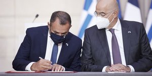 Ο υπουργός Εθνικής Αμυνας Νίκος Παναγιωτόπουλος