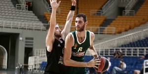 Φάση από το φιλικό του Παναθηναϊκού με τον Απόλλωνα