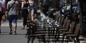 Καφέ στην Πάτρα εν μέσω κορωνοϊού