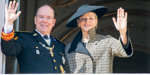 Πρίγκιπας Αλβέρτος και πριγκίπισσα Σαρλίν του Μονακό