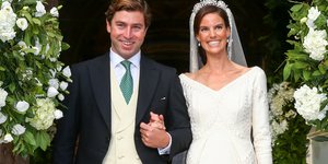 πριγκίπισσα Μαρί Άστριντ του Λιχτενστάιν με τον σύζυγό της 