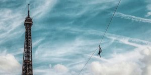 Ο Γάλλος ακροβάτης Ναθάν Πολάν