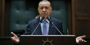 Ρετζέπ Ταγίπ Ερντογάν σε ομιλία