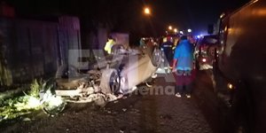 Τροχαίο δυστύχημα στα Ψαχνά Ευβοίας