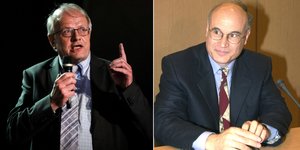 σεισμολόγοι Άκης Τσελέντης και Γεράσιμος Παπαδόπουλος