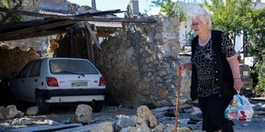 εικόνες από τον σεισμό στην κρήτη