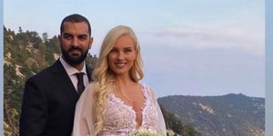 Τζούλια Νόβα – Μιχάλης Βιτζηλαίος: Το φωτογραφικό άλμπουμ από τον γάμο τους στην Πάρνηθα