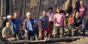 Με γοργούς ρυθμούς η αποκατάσταση από τις πυρκαγιές στη Β.Εύβοια