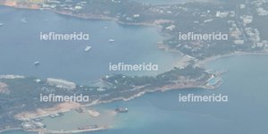 Τα έργα στη μαρίνα Βουλιαγμένης από ψηλά 