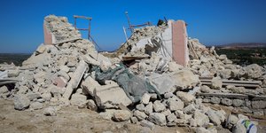 Ζημιές από τον σεισμό στην Κρήτη