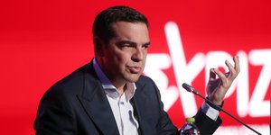 Ο πρόεδρος του ΣΥΡΙΖΑ -Προοδευτική Συμμαχία, Αλέξης Τσίπρας