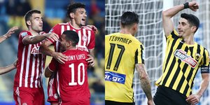 Παραμένει στην πρώτη θέση ο Ολυμπιακός -Σε απόσταση αναπνοής η ΑΕΚ