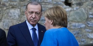 Ρετζέπ Ταγίπ Ερντογάν και Ανγκελα Μέρκελ