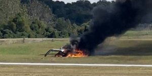 Αεροσκάφος συνετρίβη στο αεροδρόμιο της Γεωργίας