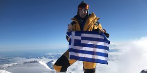 Η Ελληνίδα αλπινίστρια Βανέσα Αρχοντίδου