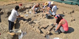 Η ανασκαφή στο Αίγιο 