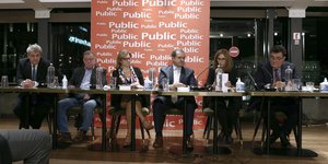 Από την παρουσίαση του βιβλίου του Αλέξη Παπαχελά 