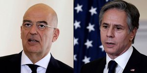 Νικος Δένδιας και Αντονι Μπλίνκεν