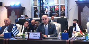 υπουργός Εξωτερικών Νίκος Δένδιας στη Λιβύη