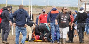 Αγωνία για την κατάσταση των τραυματιών μετά το ατύχημα στον αγώνα motocross